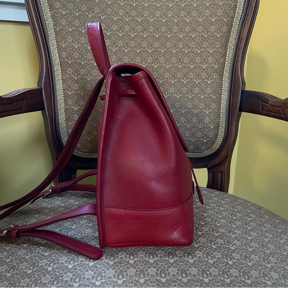 Vintage Coach Red Daypack #9960 - Picture 3 of 16